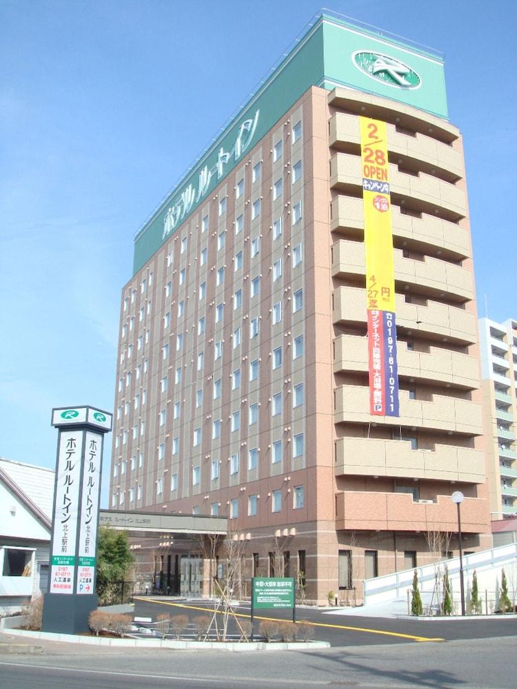Hotel Route-Inn Kitakami Ekimae Exterior foto